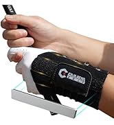 GAIARENA Golf Wrist Brace Wrist Hinge Swing Aid, Efficient Golf Swing Training Equipment Wrist Hi...