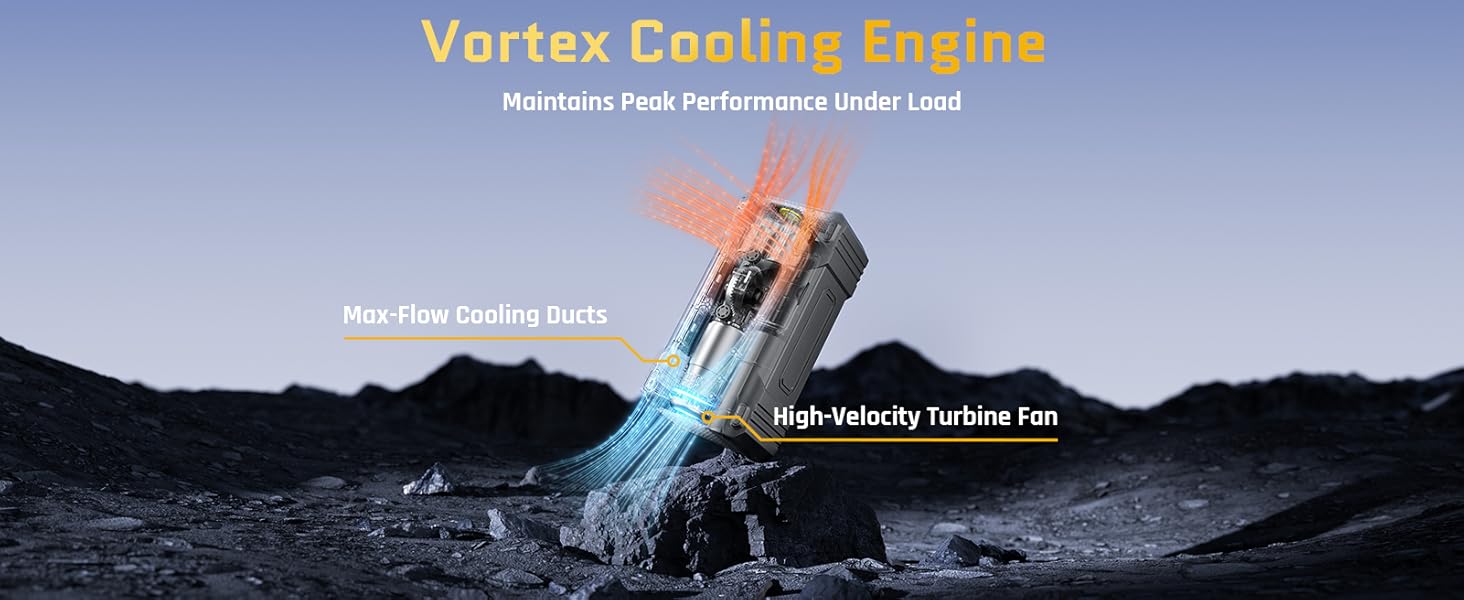 High-Efficiency Engine with Great Heat Disspation