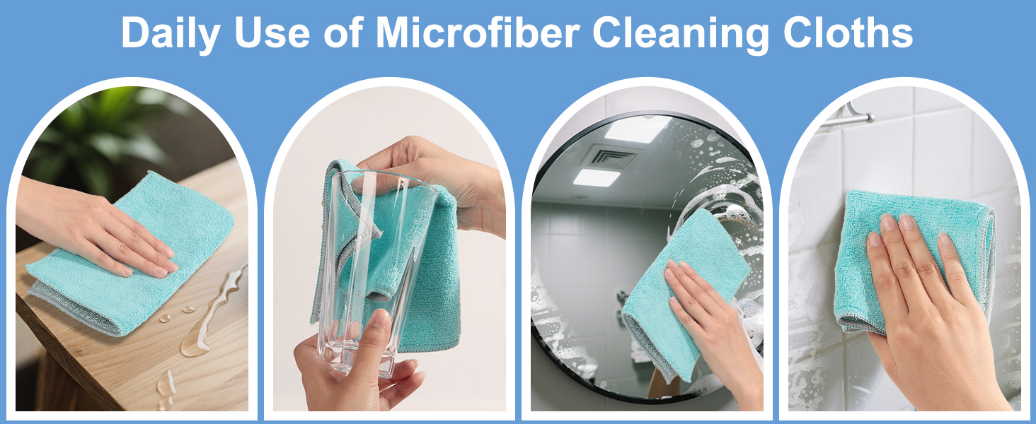 microfiber cleaning cloths