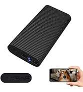 Musoumars Power Bank Security Camera HD 1080P Video Recorder with Motion Detection Loop Recording...