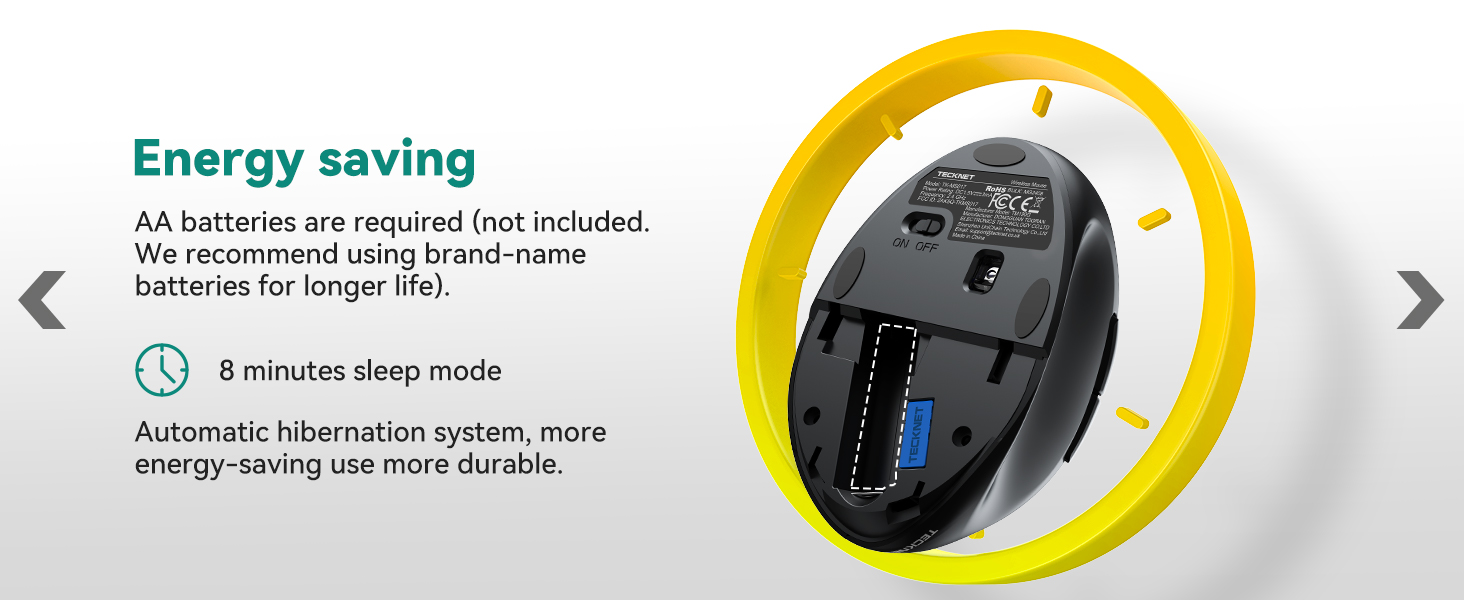 wireless ergonomic mouse