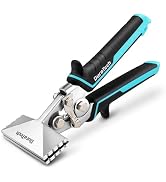 DURATECH 3 Inch Sheet Metal Bender, Hand Seamers Sheet Metal Tools | Ergonomic TPR Handle, Straig...