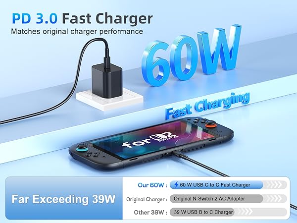 Switch 2 Original Replacement Charger