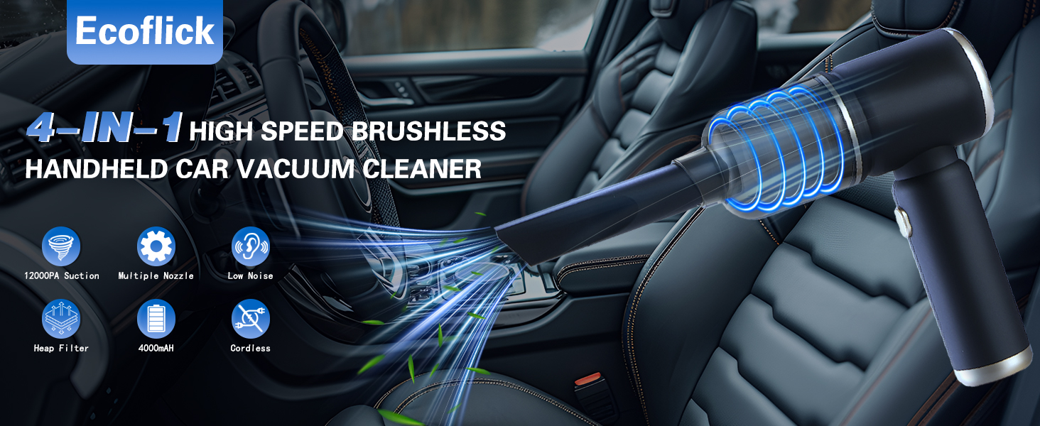brushless car vacuum cleaner