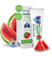 Sprinjene Kids Toothpaste Watermelon Toothpaste Kids Fluoride Toothpaste SLS Free Cavity Protecti...