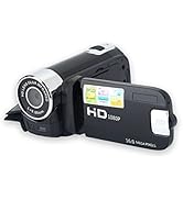 fosa Camera Camcorder, Portable Digital Video Camcorder Handy Camera Full HD 270° Rotation 1080P ...