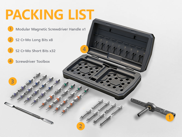 magnetic screwdriver set