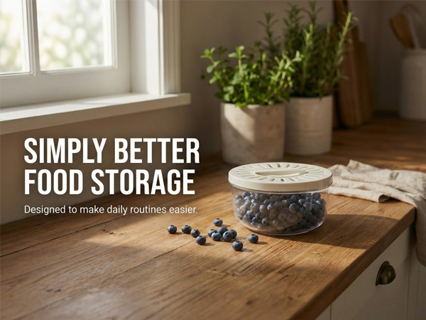 Mesh Fruit Basket Straine Cleaner Bowl with Lid 2-in-1 Draining and Preservation Multifunctional