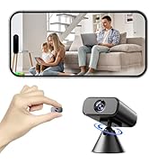 FANGJIE 1080P Hidden Camera, Wireless Mini Camera,WiFi Nanny Cam Home Security Camera,APP Control...