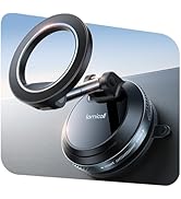 Lamicall Car Phone Holder Mount - [Ultra Vacuum Suction] Phone Holders for Your Car, 360° Adjusta...