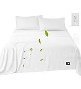 Organic Grounding Sheet 10% Silver for Bed Sleeping Therapy with Connection Cord,Grounding Sheets...