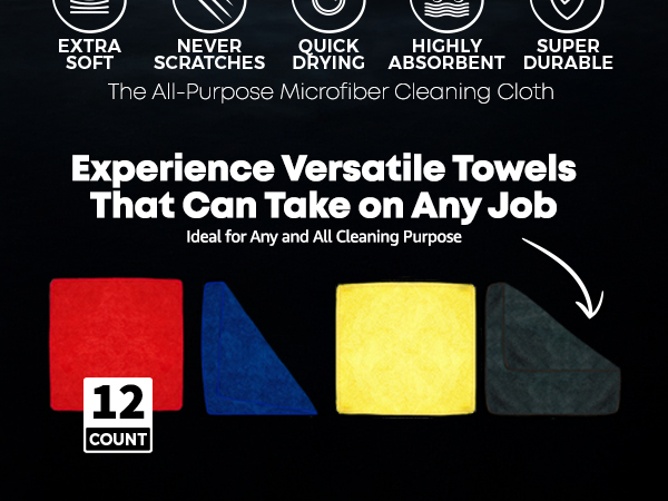 The All-Purpose Terry, our microfiber for and and all cleaning.