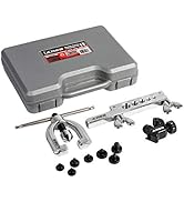ARES 18019 - Double Flaring Tool Set with Extra Adapters- Use on Copper, Aluminum, Soft Steel Bra...