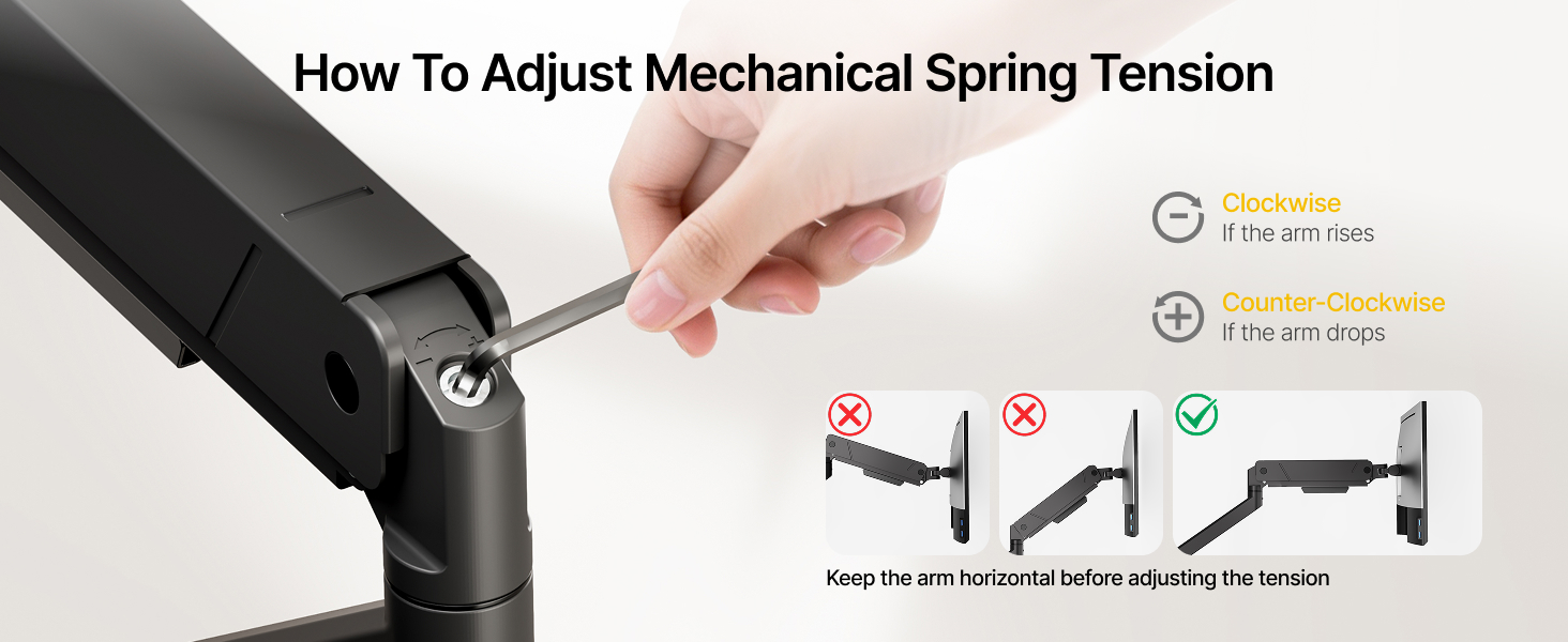 curved monitor mount