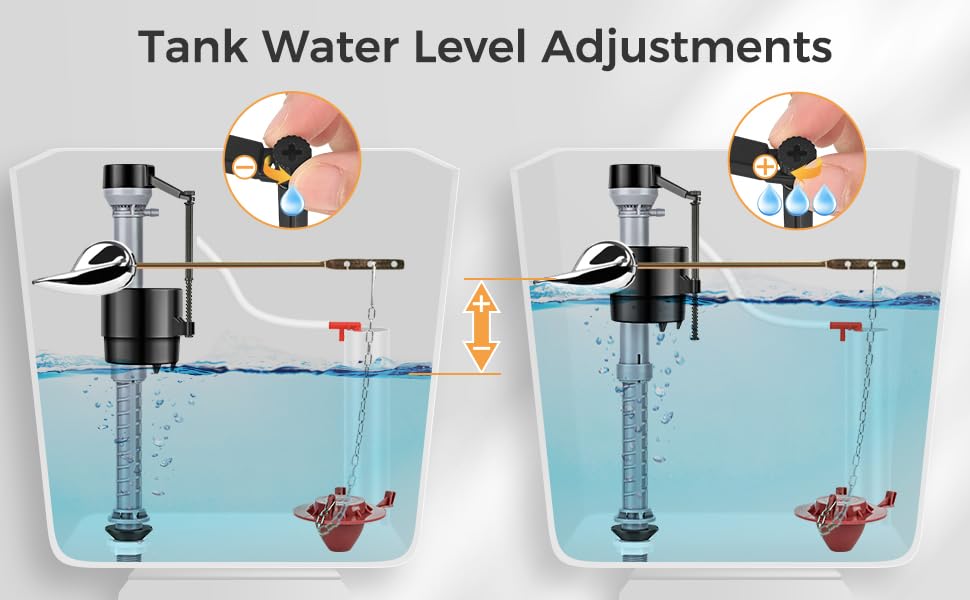toilet repair kit inside tank
