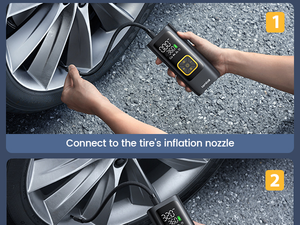 Tire Inflator Portable Air Compressor