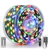 Ollny Christmas Lights 1000 LED 330 FT, IP67 Waterproof Plug in Christmas Tree Lights with Remote...