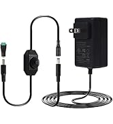 12V Power Supply, AOYADAISU UL Listed 12 Volt DC Power Adapter 24W 2A with Dimmer Switch, 100V-24...