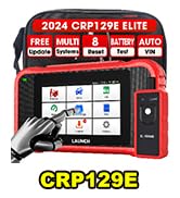 launch crp129e obd2 scanner car scan tool automotive code reader