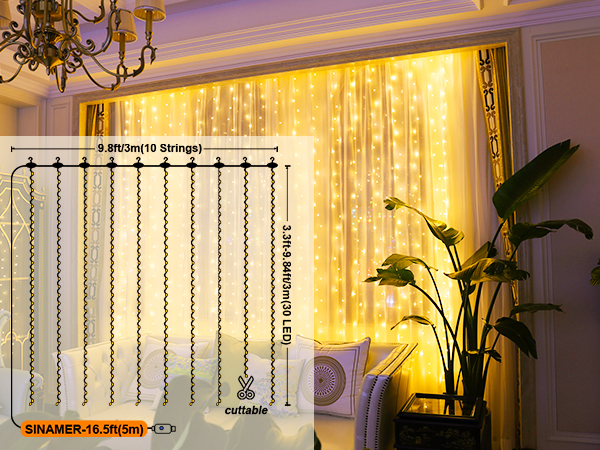 curtain lights