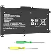 BK03XL 41.7Wh Battery for HP Pavilion X360 14 14M Series 14M-BA011DX 14M-BA013DX 14M-BA114DX 14-B...