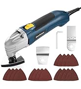 Enventor Multi Tool Saw, 1.6A/200W Electric Oscillating Tool Kit Corded, 6 Variable Speeds, 3° Os...