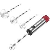 Cook Guy Vegetable Corer with Folding Fruit Knife - Multi-Purpose Sharp Blade Veggie Corer Drill ...