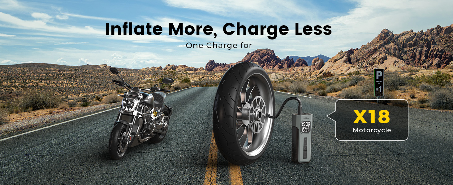 Tire Inflator Portable Air Compressor