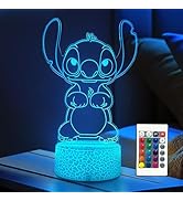 AIHYING Cool Night Light,16 Color Night Light,3D LED Lamp with Smart Remote Control,Boy Gifts for...