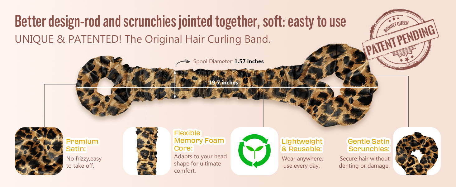 heatless hair curler roller