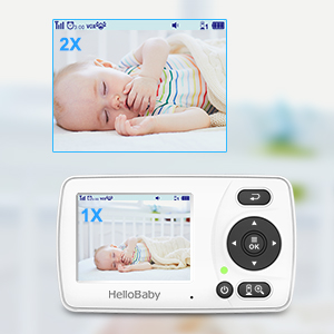 baby monitor 2x zoom in
