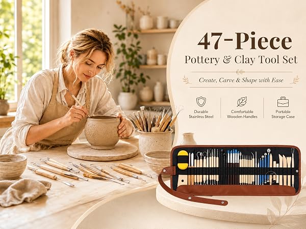 Pottery Tools Kit