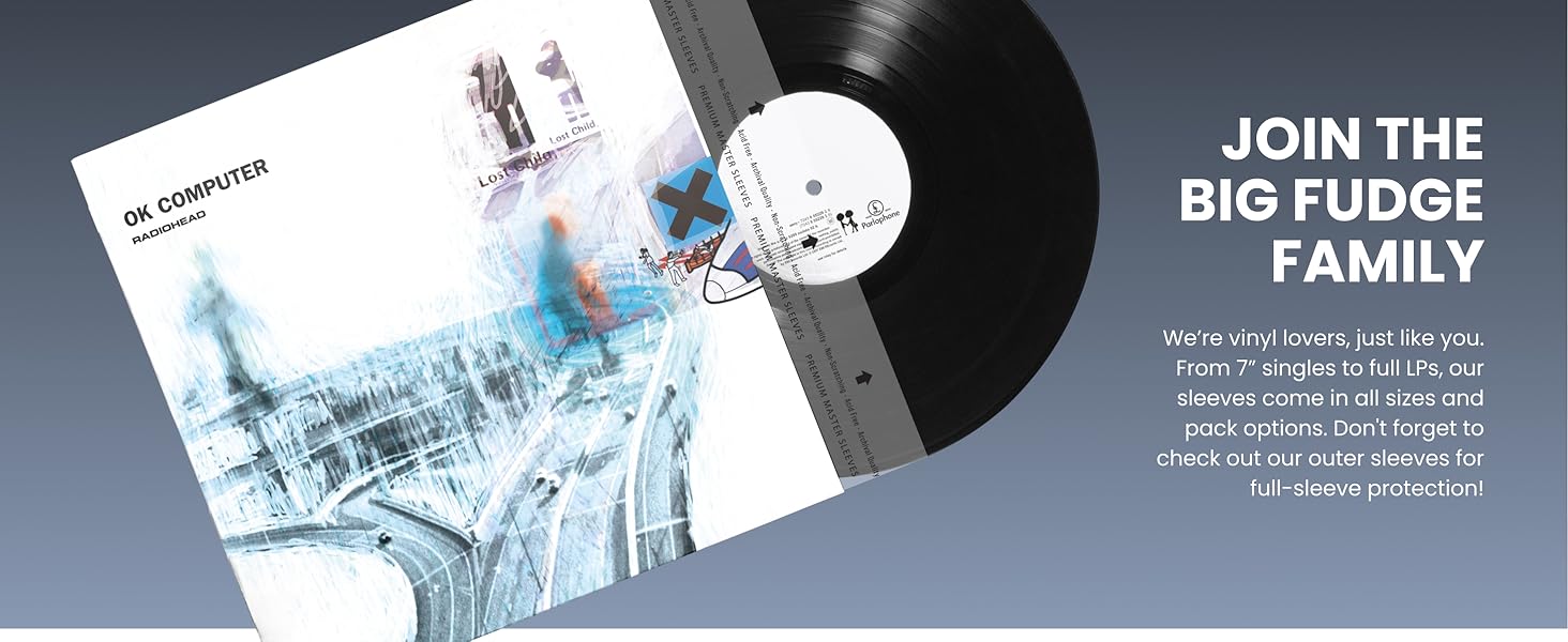 Premium Inner Vinyl Sleeves