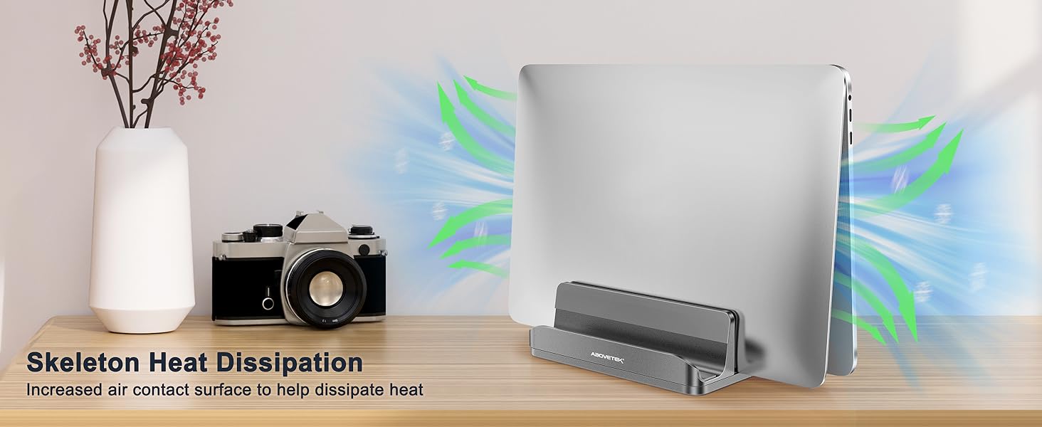 Vertical Laptop Stand Holder