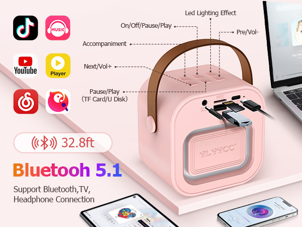 mini karaoke machine