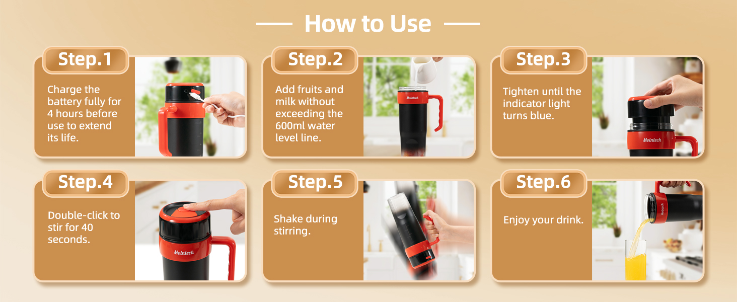 portable blender rechargeable