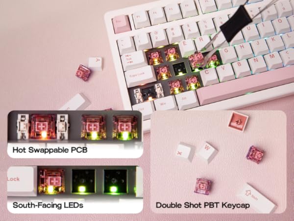 Programmable Wireless Gaming Keyboard