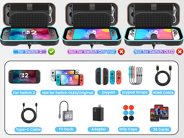 nintendo switch 2 carrying case