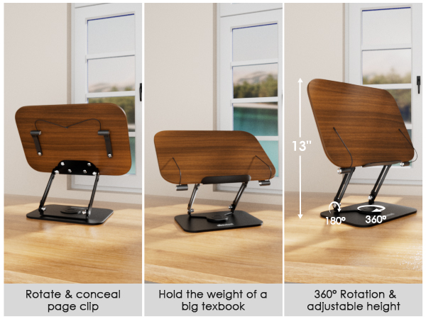 recipe book stand