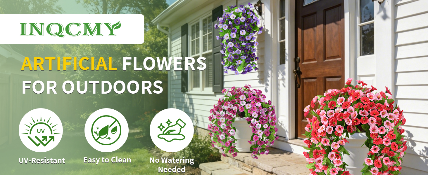 Artificial Flowers for Outdoor