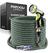 Relxitl Garden Hose, Flexible Water Hose, Ultra Lightweight Non-Expanding hose with 10 Function S...