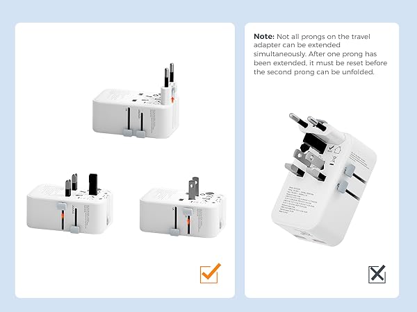 TESSAN International Power Adapter