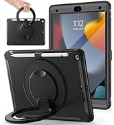 BATYUE iPad Case for 7th/8th/9th Gen 2019/2020/2021: Professional Shockproof 10.2" Cover with Scr...