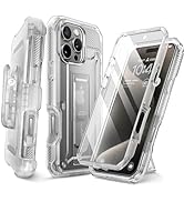 SUPCASE for iPhone 16 Pro Max Case with Screen Protector (Unicorn Beetle Pro), [Built-in Stand &amp; ...
