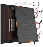 OYMSAE 30 Watt 12 Volt Solar Panel Solar Trickle Charger 30W 12V Portable Solar Battery Charger &amp;...