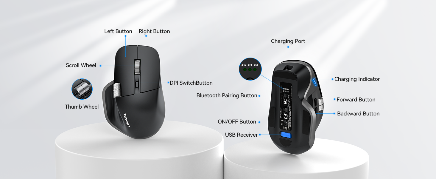rechargeable wireless mouse