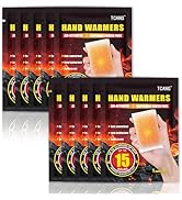 Disposable Hand Warmers - Up to 15 Hours of Heat - Super Long Lasting Air Activated Warmers, All ...