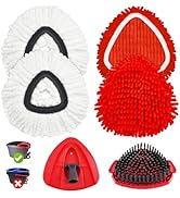 6 Pack Mop Heads Replacements for Ocedar EasyWring 1 Tank, Spin Mop Replacement Head, Include 4 O...