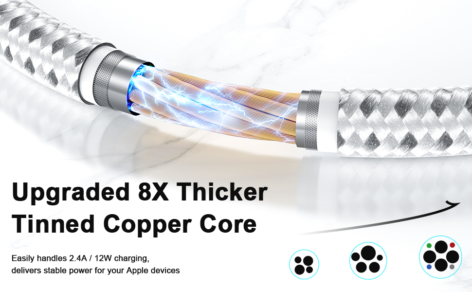 Durable Short Lightning Cable
