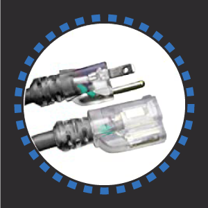 Black Extenstion Cord